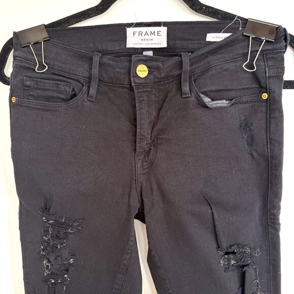 Frame Black Jeggings - Picture 1 of 6